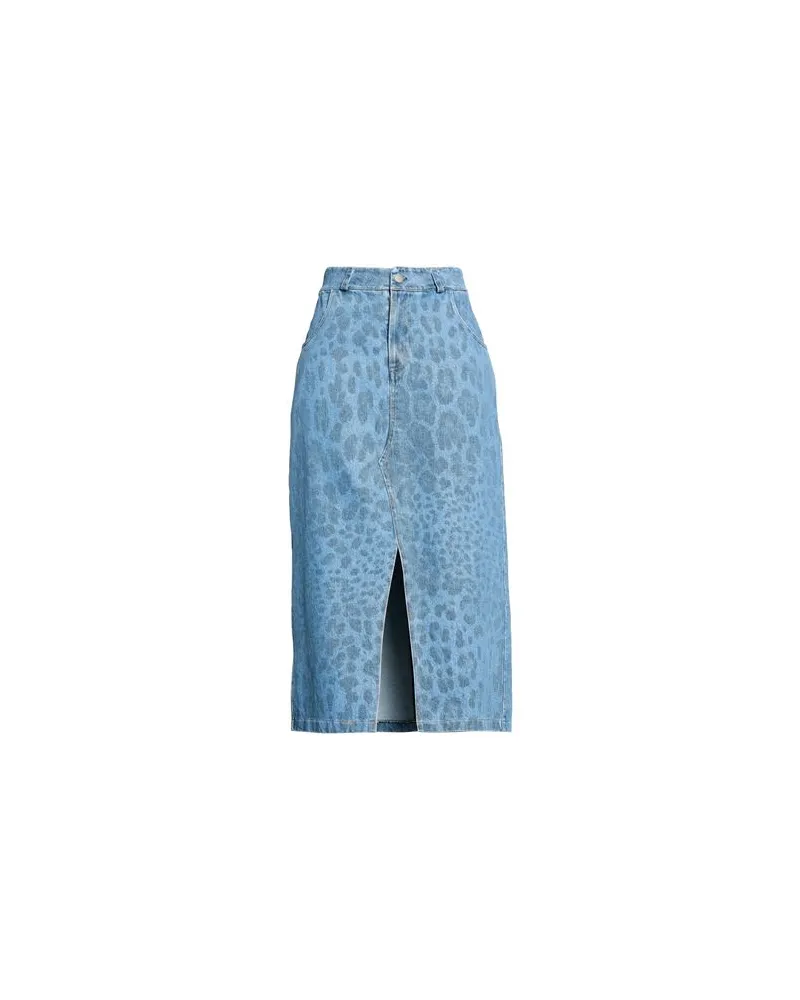 DISCLAIMER HOSEN & RÖCKE - Jeansröckeauf YOOX.COM Blau
