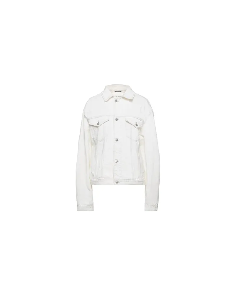 Maison Margiela JACKEN & MÄNTEL - Jeansjacken/Mäntelauf YOOX.COM Weiß