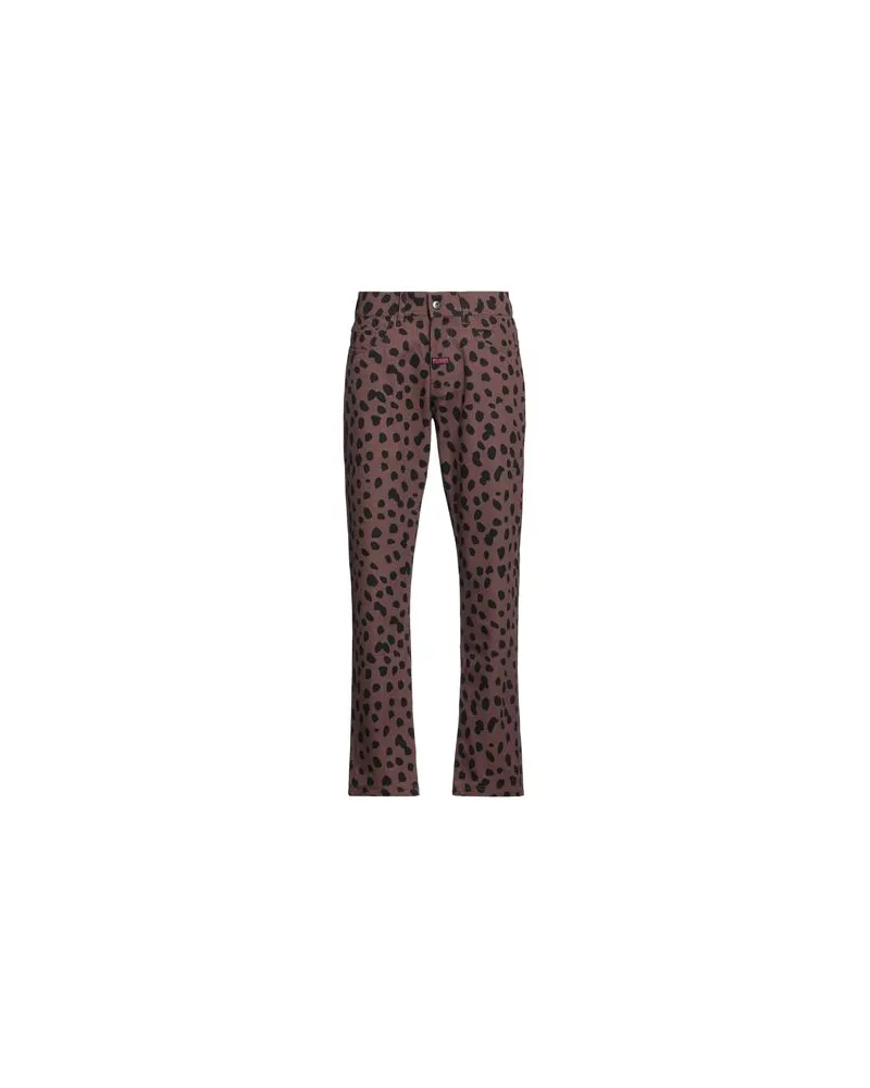 PLEASURES HOSEN & RÖCKE - Jeanshosenauf YOOX.COM Schokobraun