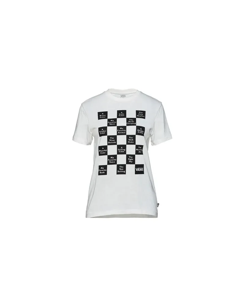 Vans TOPS - T-shirtsauf YOOX.COM Elfenbein