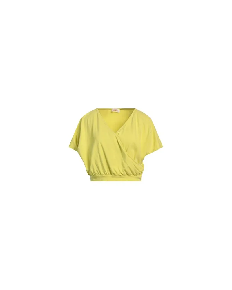 KONTATTO TOPS - T-shirtsauf YOOX.COM Limettengrün