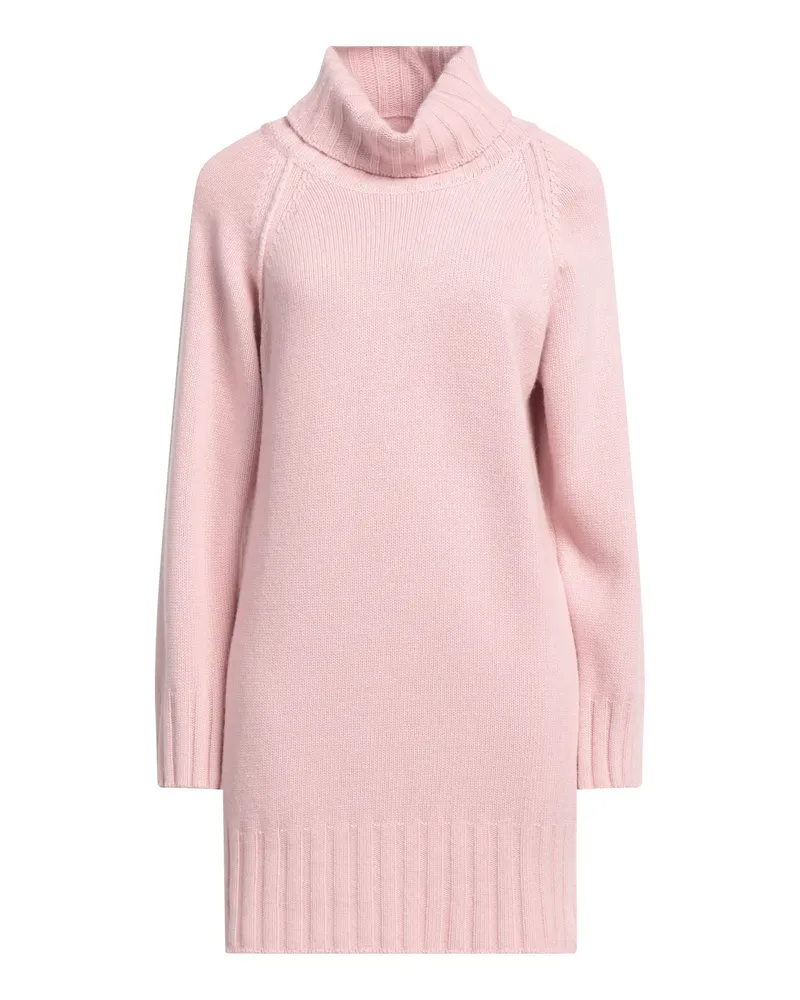 N.O.W. Andrea Rosati Cashmere Rollkragenpullover Rosa