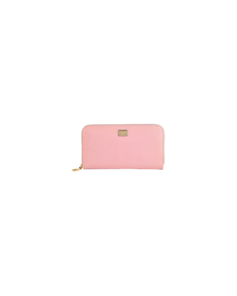 Dolce & Gabbana Kleinlederwaren - Brieftaschenauf YOOX.COM Rosa