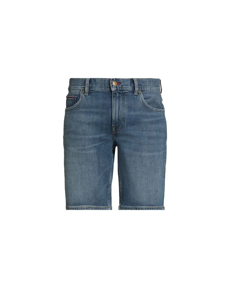Tommy Hilfiger HOSEN & RÖCKE - Jeansshortsauf YOOX.COM Blau