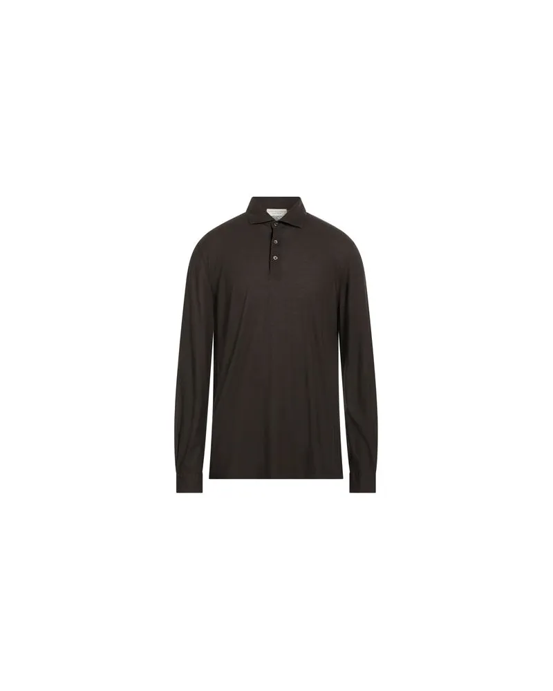 Filippo de Laurentiis TOPS - Poloshirtsauf YOOX.COM Dunkelbraun