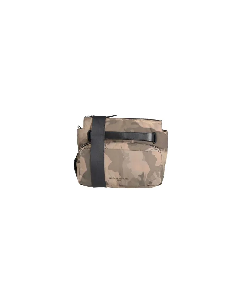 Kitsuné TASCHEN - Umhängetascheauf YOOX.COM Militärgrün