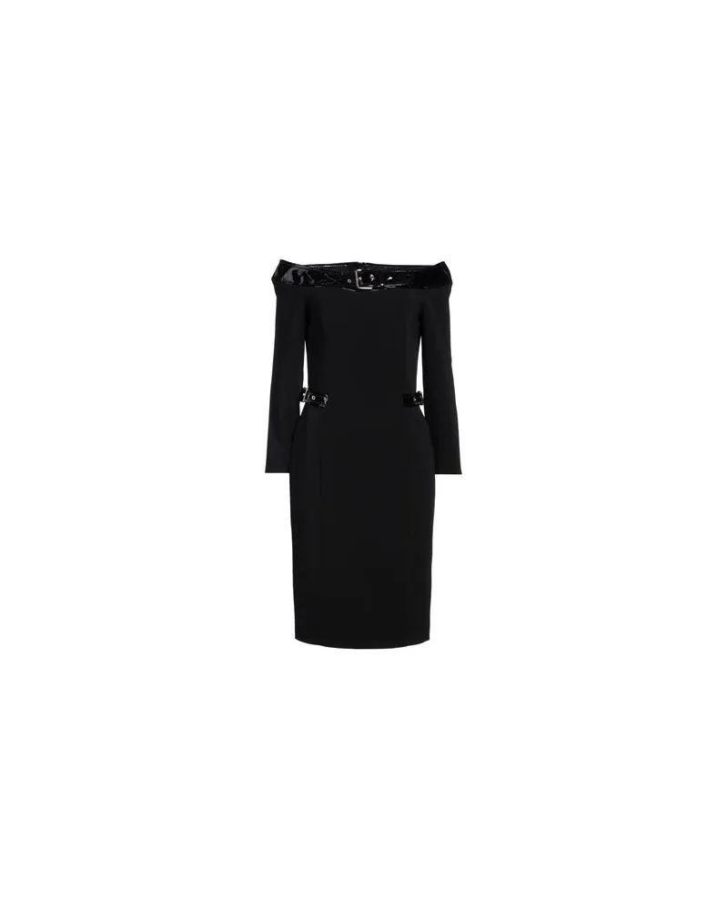Moschino COUTURE - KLEIDER - Midi-Kleiderauf YOOX.COM Schwarz