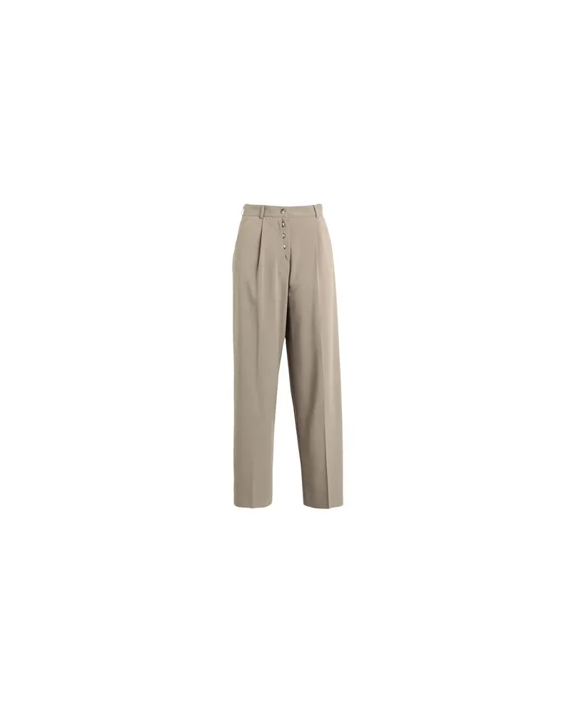 Topshop HOSEN & RÖCKE - Hosenauf YOOX.COM Militärgrün