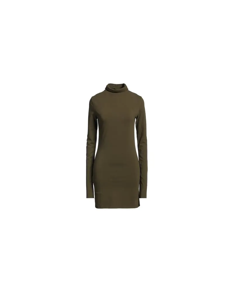 Alessia Santi KLEIDER - Mini-Kleiderauf YOOX.COM Militärgrün