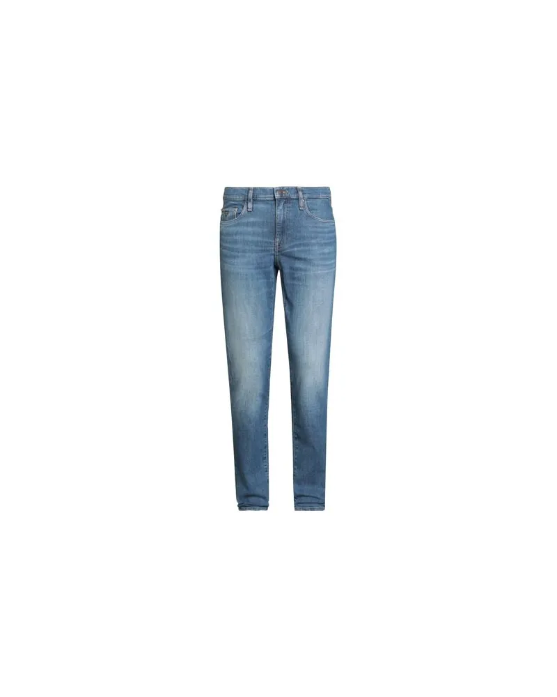 Guess HOSEN & RÖCKE - Jeanshosenauf YOOX.COM Blau