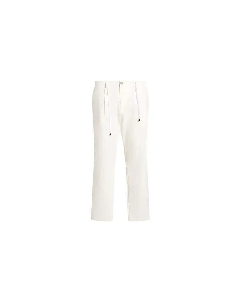 DISTRETTO12 HOSEN & RÖCKE - Hosenauf YOOX.COM Weiß
