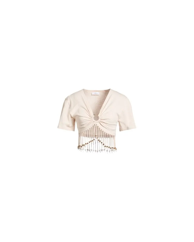 Paco Rabanne TOPS - T-shirtsauf YOOX.COM Beige