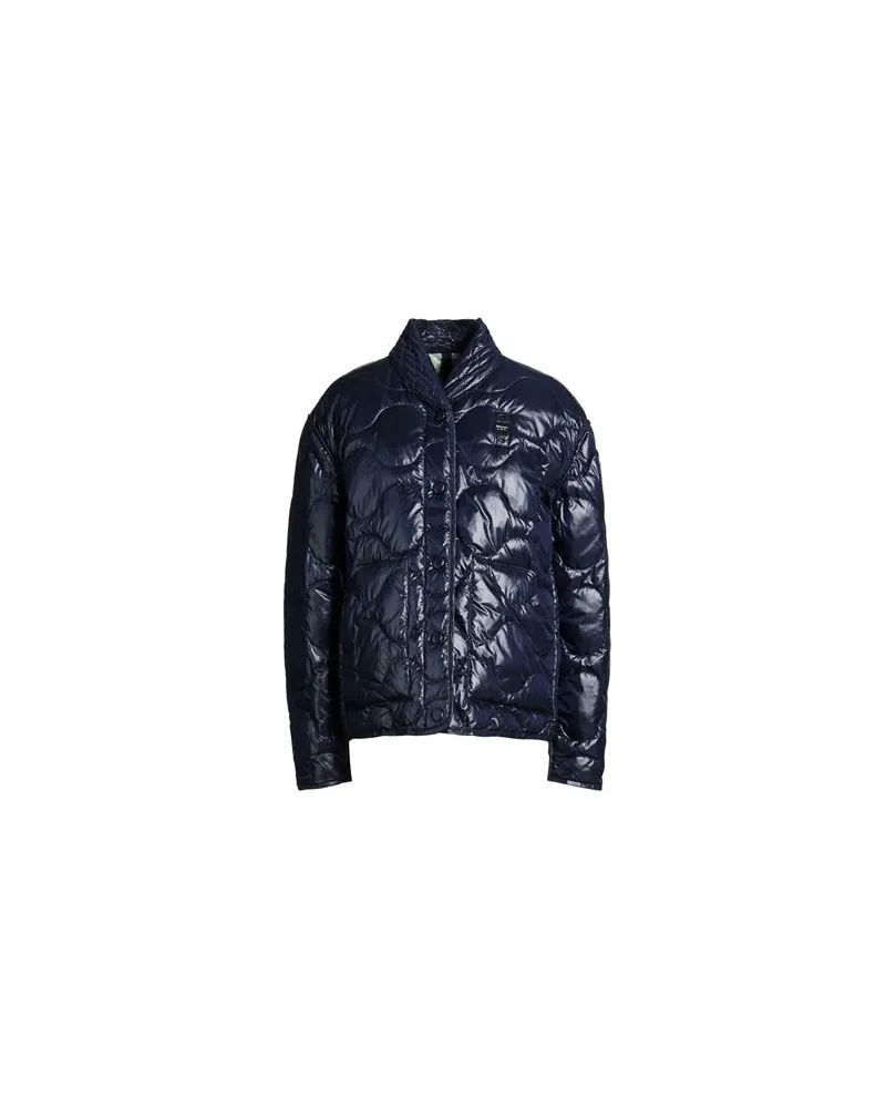 Blauer JACKEN & MÄNTEL - Pufferjacken & Daunenjackenauf YOOX.COM Marineblau