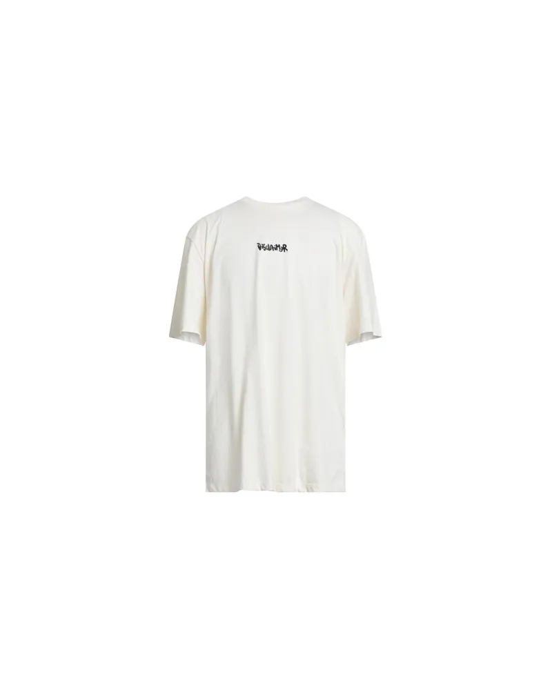 DISCLAIMER TOPS - T-shirtsauf YOOX.COM Cremeweiß