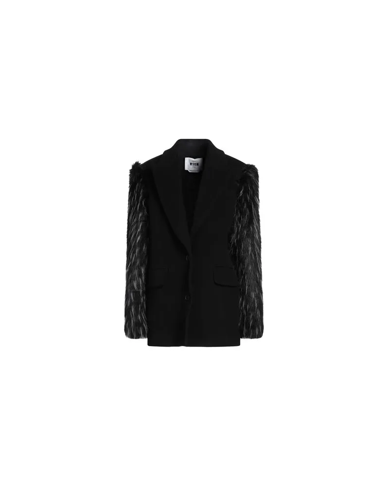 MSGM JACKEN & MÄNTEL - Mäntelauf YOOX.COM Schwarz