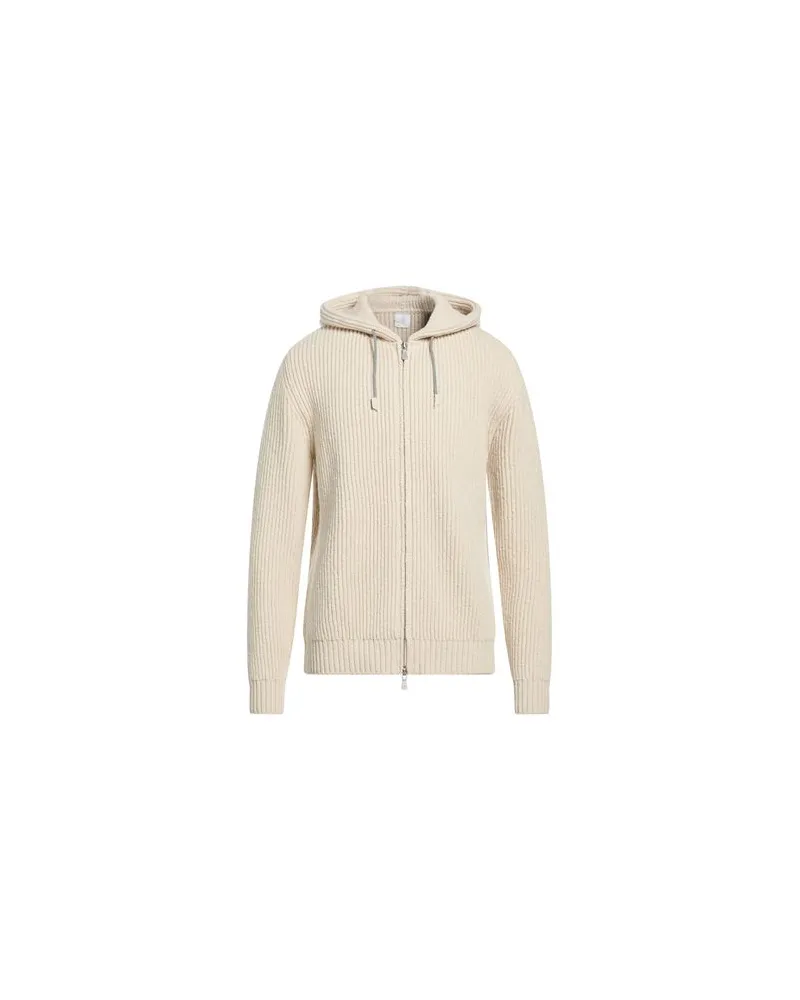 Eleventy PLATINUM - STRICKWAREN - Strickjackenauf YOOX.COM Cremeweiß