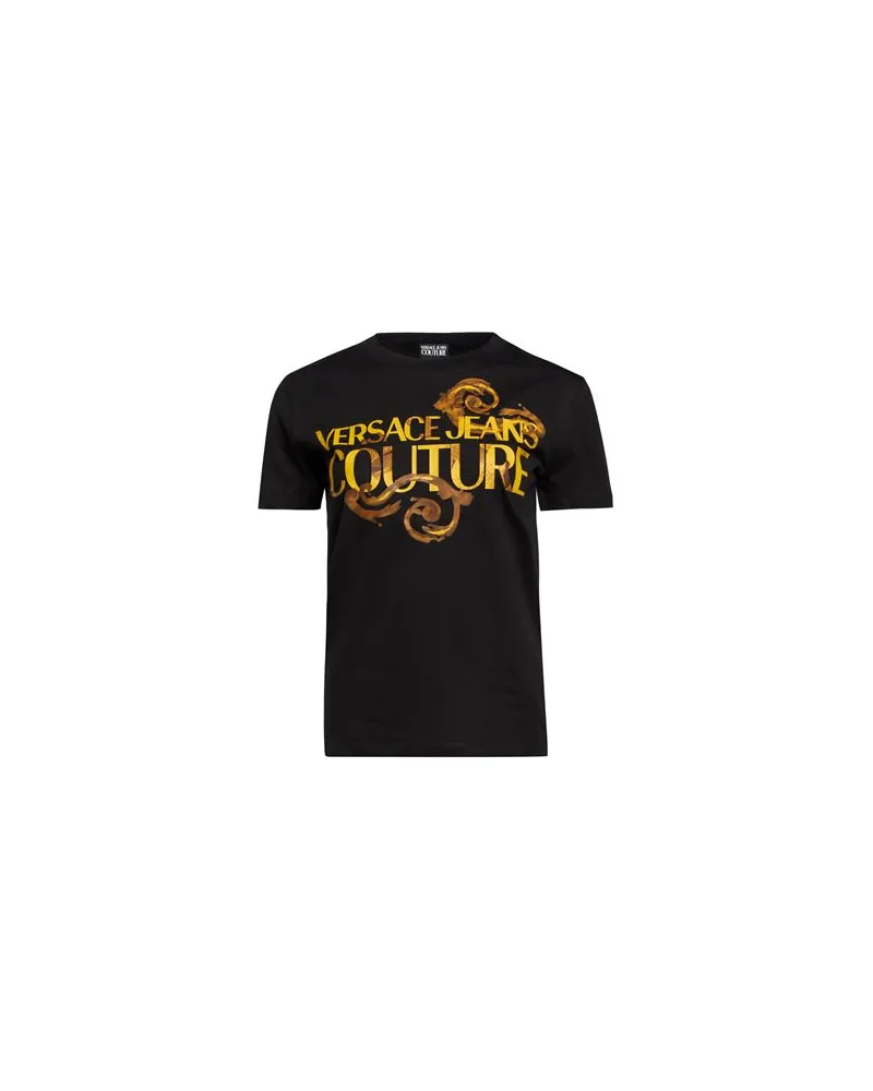 Versace Jeans TOPS - T-shirtsauf YOOX.COM Schwarz