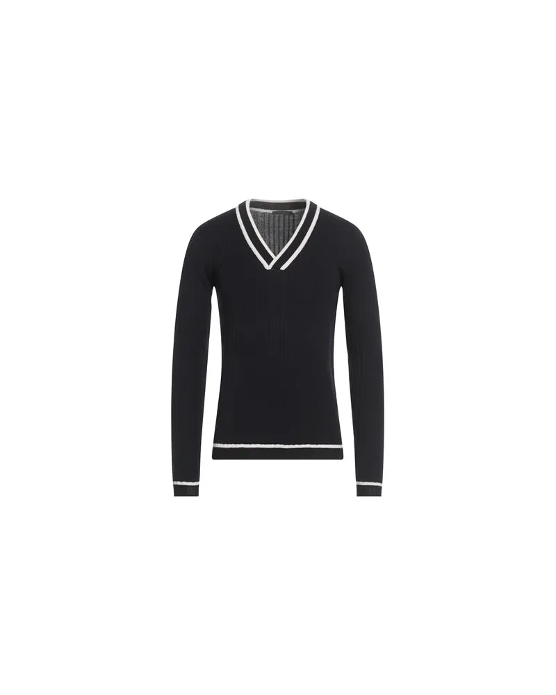 Roberto Collina STRICKWAREN - Pulloverauf YOOX.COM Marineblau