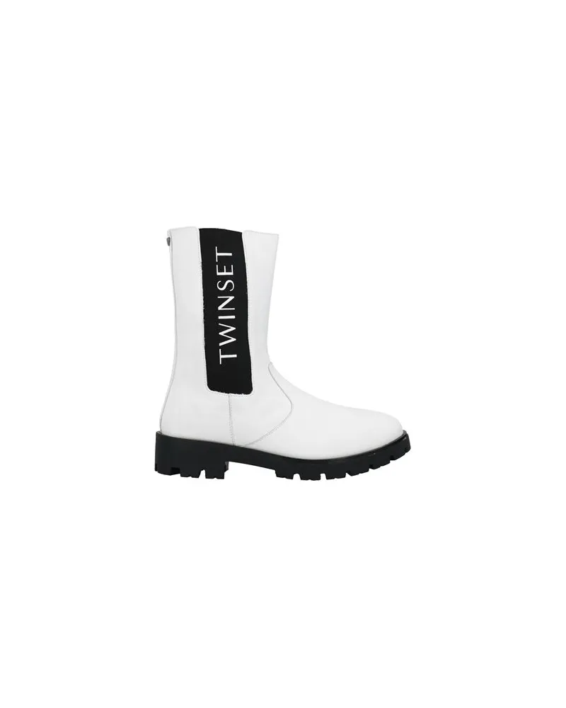 Twin-Set SCHUHE - Stiefelettenauf YOOX.COM Weiß