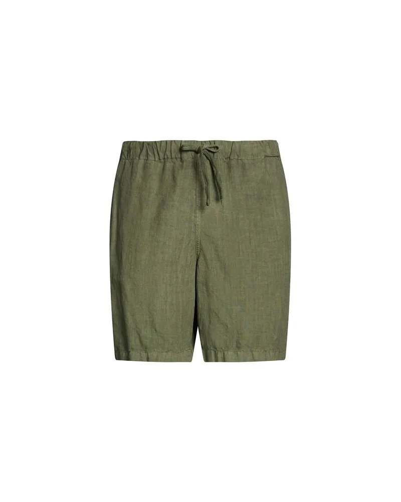 120% Lino HOSEN & RÖCKE - Shorts & Bermudashortsauf YOOX.COM Militärgrün