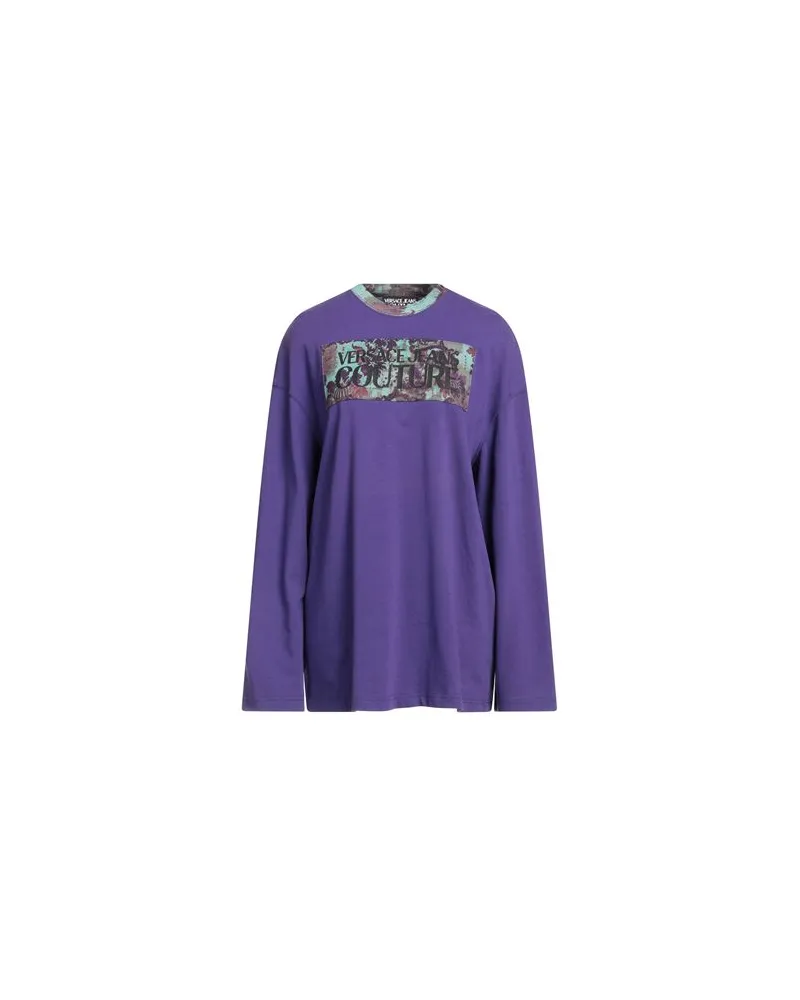 Versace Jeans TOPS - T-shirtsauf YOOX.COM Violett