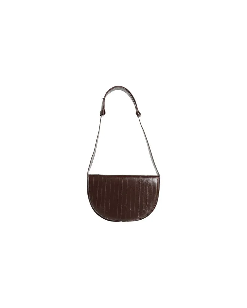 HVISK TASCHEN - Schultertaschenauf YOOX.COM Braun