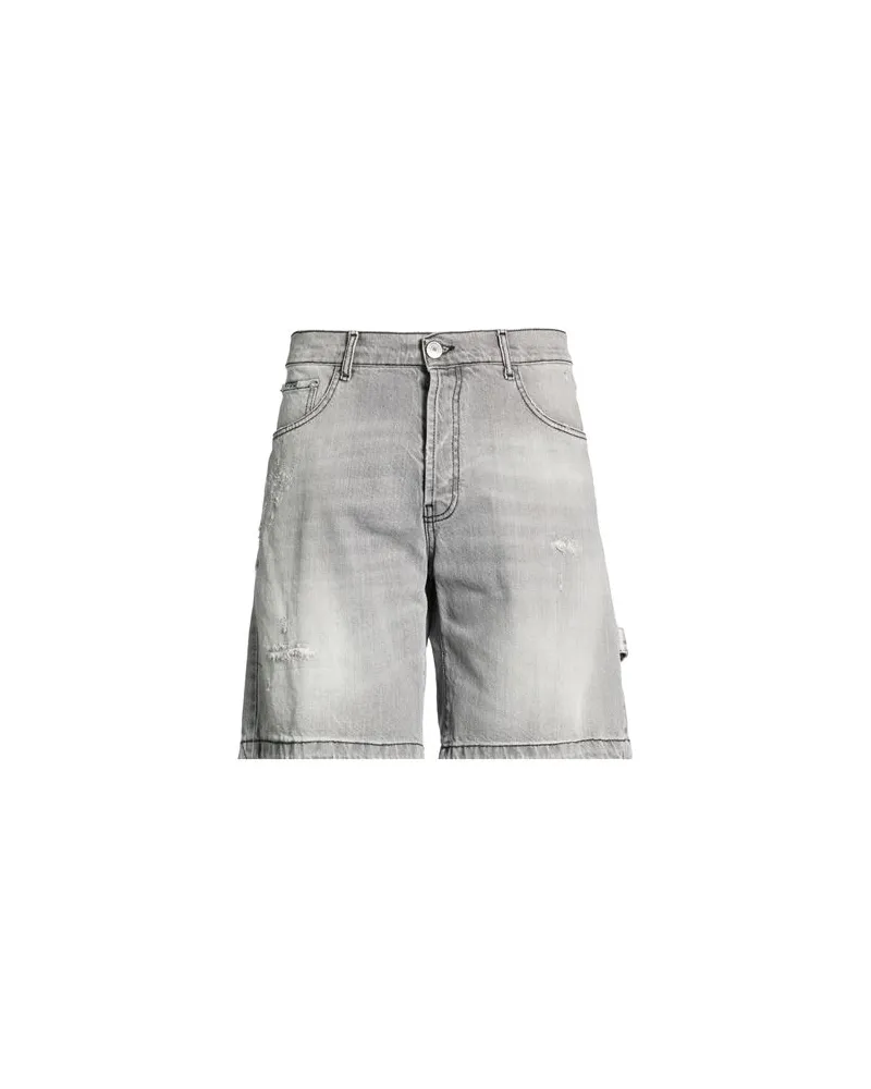 Yes London HOSEN & RÖCKE - Jeansshortsauf YOOX.COM Grau