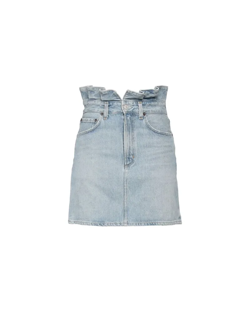 AGOLDE HOSEN & RÖCKE - Jeansröckeauf YOOX.COM Blau