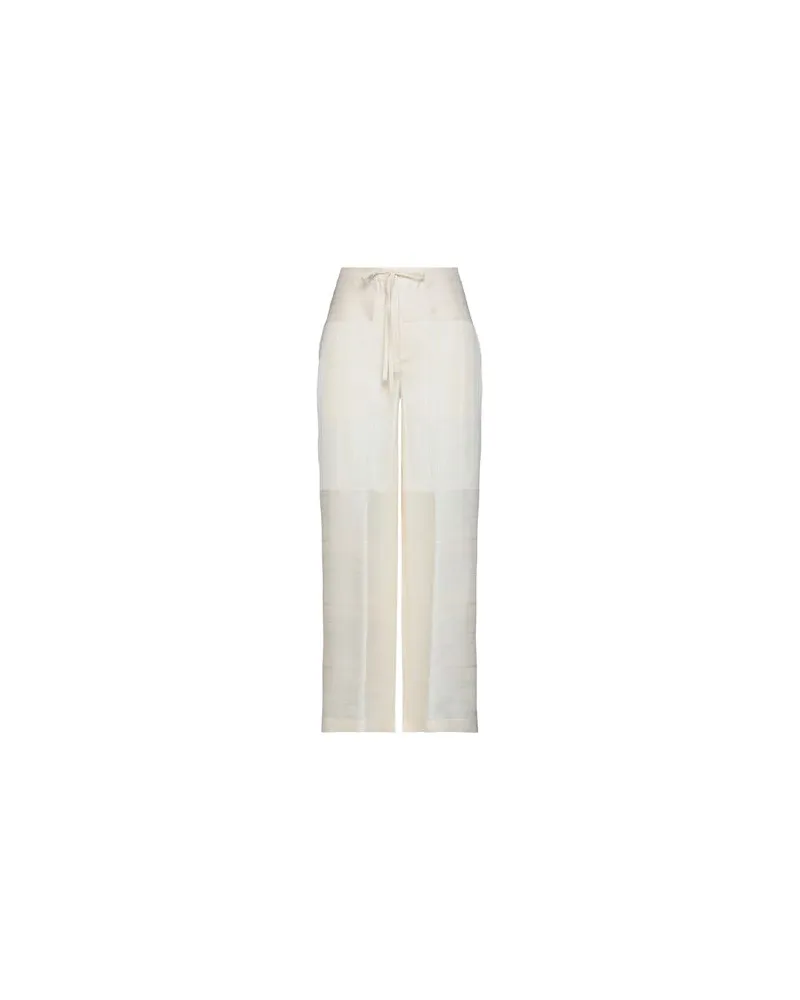 Jil Sander HOSEN & RÖCKE - Hosenauf YOOX.COM Elfenbein