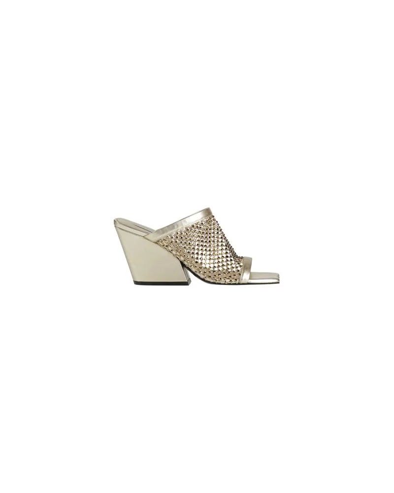 Stella McCartney SCHUHE - Sandalenauf YOOX.COM Platin