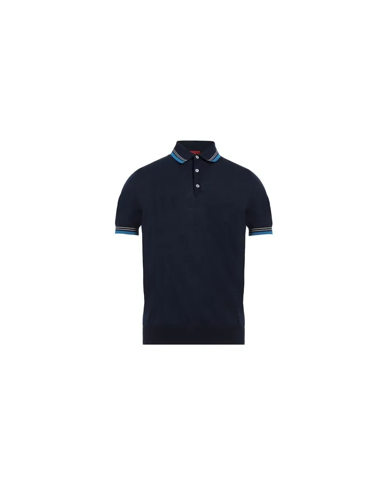 Isaia STRICKWAREN - Pulloverauf YOOX.COM Nachtblau