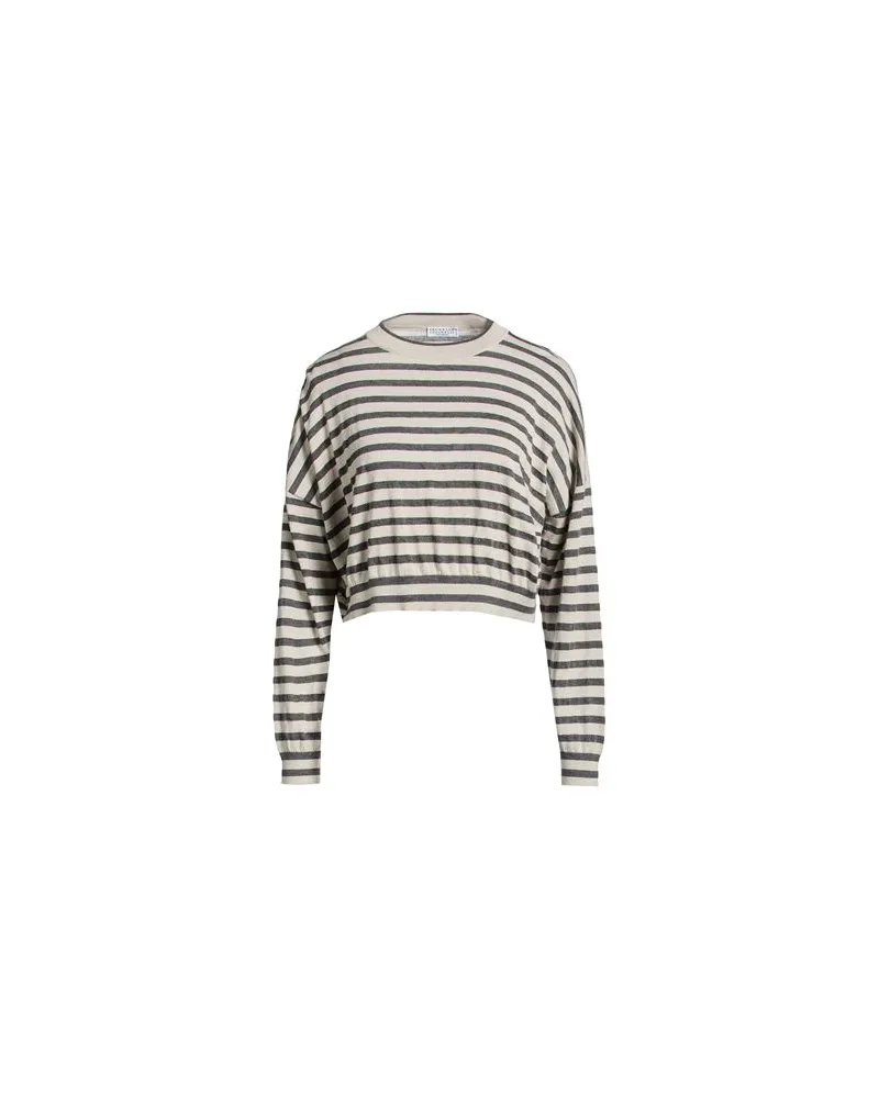 Brunello Cucinelli STRICKWAREN - Pulloverauf YOOX.COM Sand