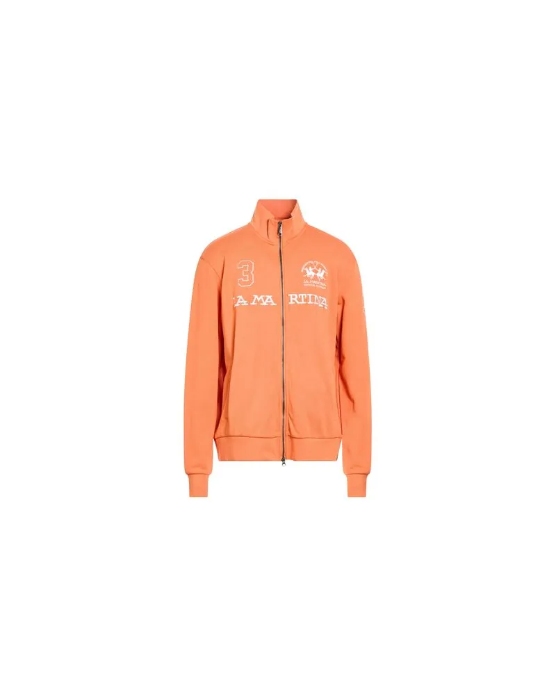 La Martina TOPS - Sweatshirtsauf YOOX.COM Orange
