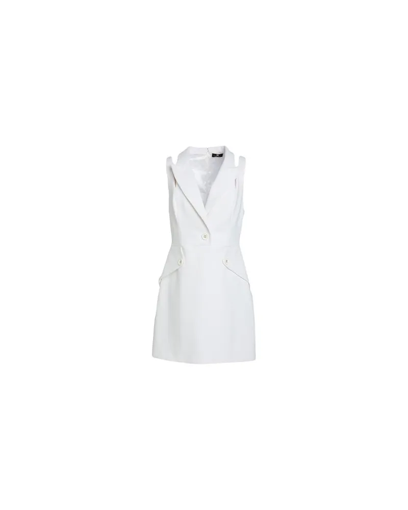 Elisabetta Franchi KLEIDER - Mini-Kleiderauf YOOX.COM Weiß