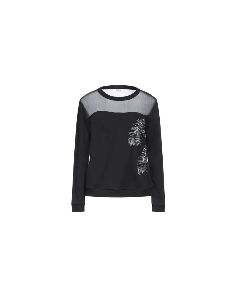 Blumarine TOPS - Sweatshirtsauf YOOX.COM Schwarz