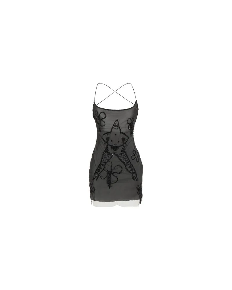GCDS KLEIDER - Mini-Kleiderauf YOOX.COM Schwarz