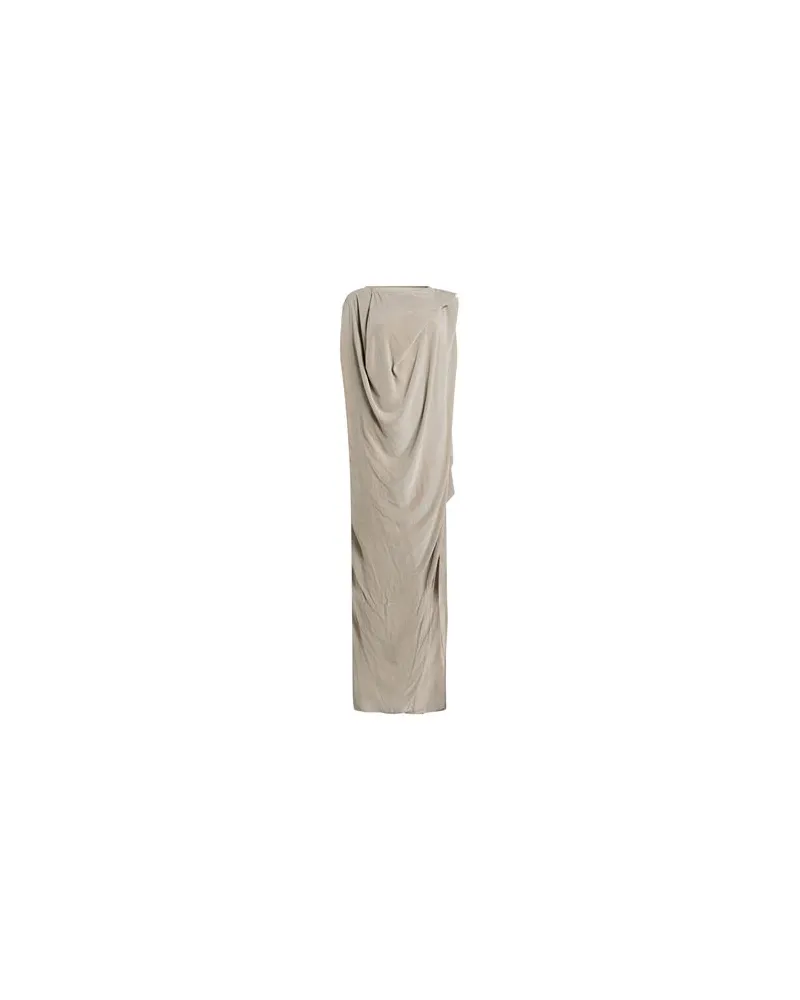 Rick Owens KLEIDER - Maxi-Kleiderauf YOOX.COM Hellgrau