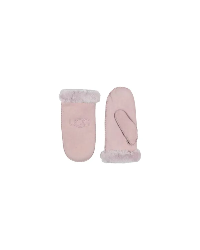 UGG SHEEPSKIN EMBROIDER MITTEN - ACCESSOIRES - Handschuheauf YOOX.COM Lila