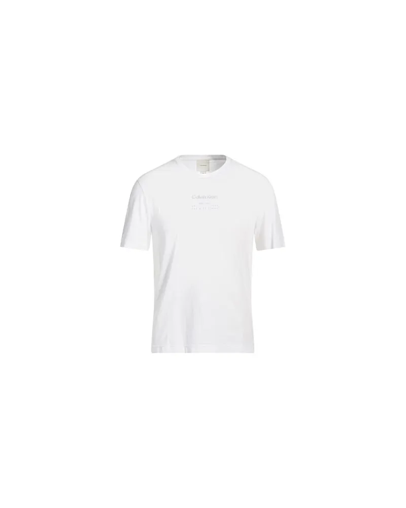 Calvin Klein TOPS - T-shirtsauf YOOX.COM Weiß