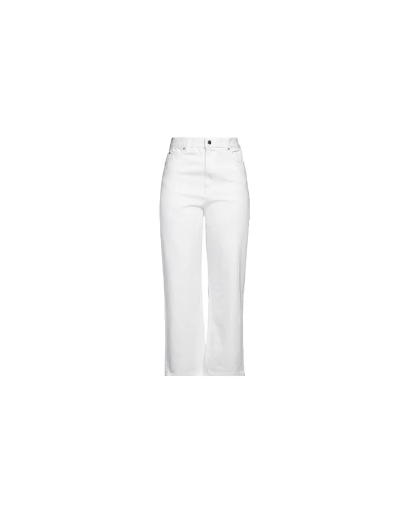 WARDROBE.NYC HOSEN & RÖCKE - Jeanshosenauf YOOX.COM Weiß