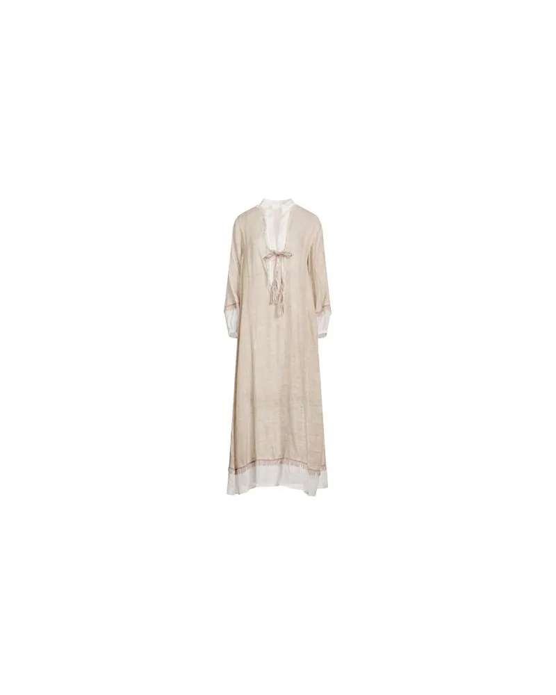 Marybloom KLEIDER - Maxi-Kleiderauf YOOX.COM Beige