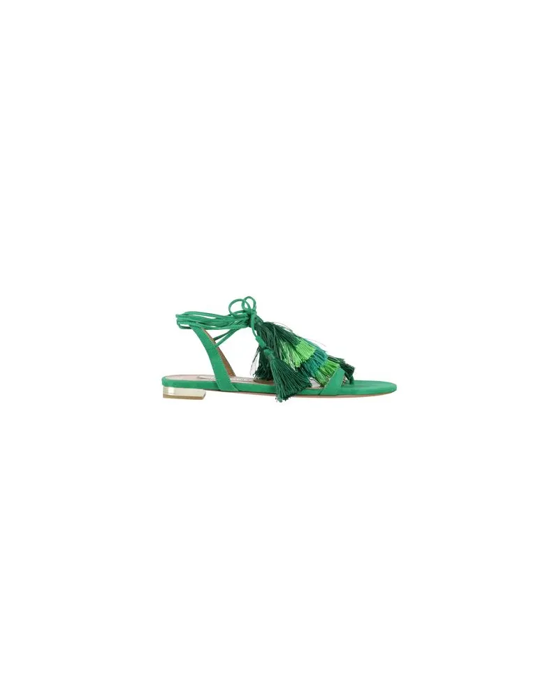 Aquazzura SCHUHE - Zehentrennerauf YOOX.COM Grün