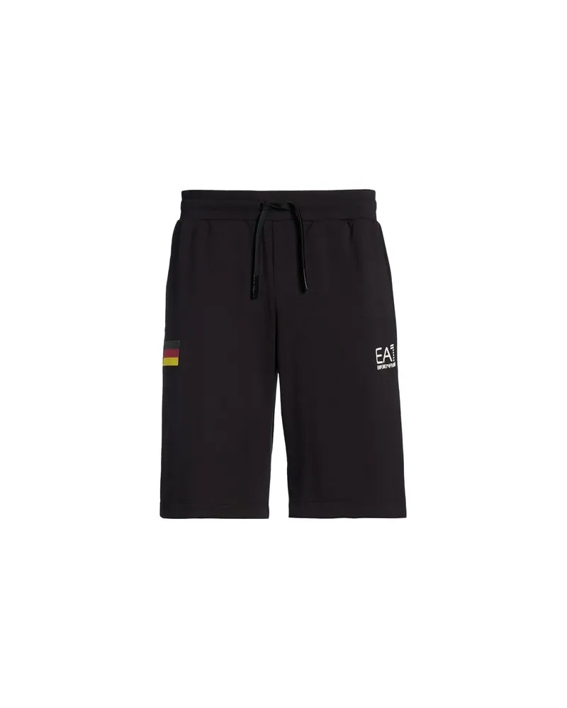 EA7 HOSEN & RÖCKE - Shorts & Bermudashortsauf YOOX.COM Schwarz