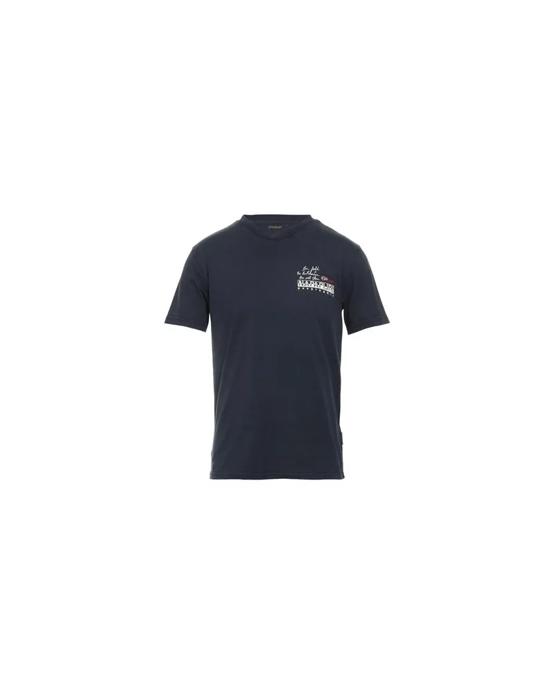 Napapijri TOPS - T-shirtsauf YOOX.COM Marineblau