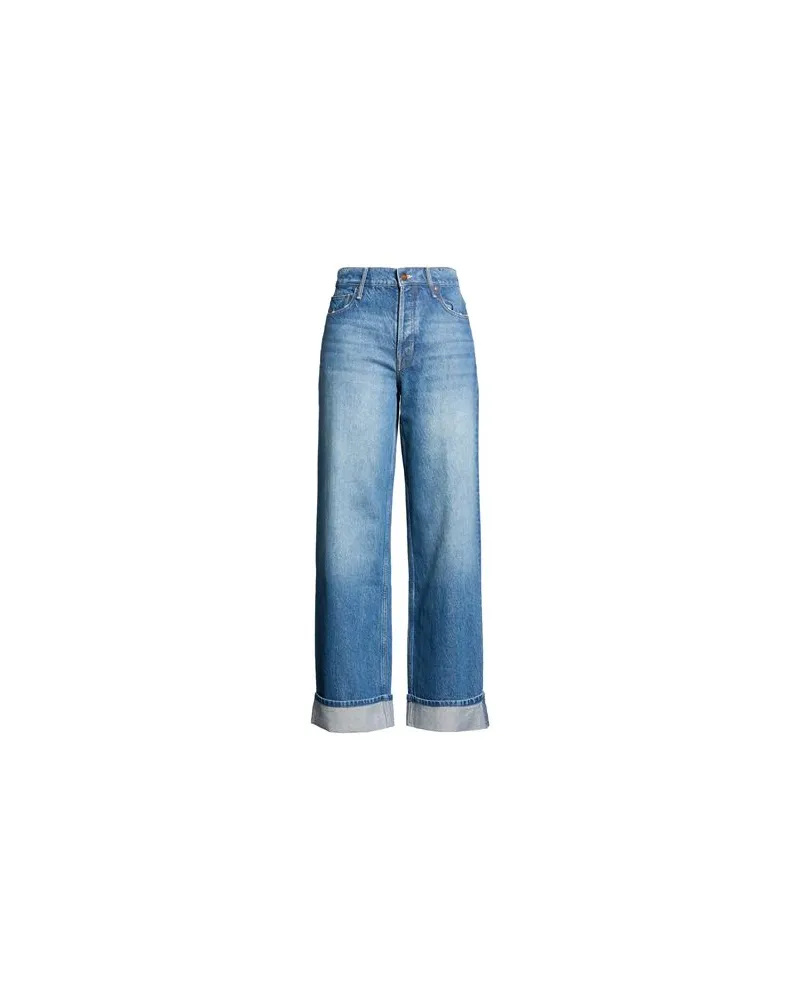 Mother HOSEN & RÖCKE - Jeanshosenauf YOOX.COM Blau