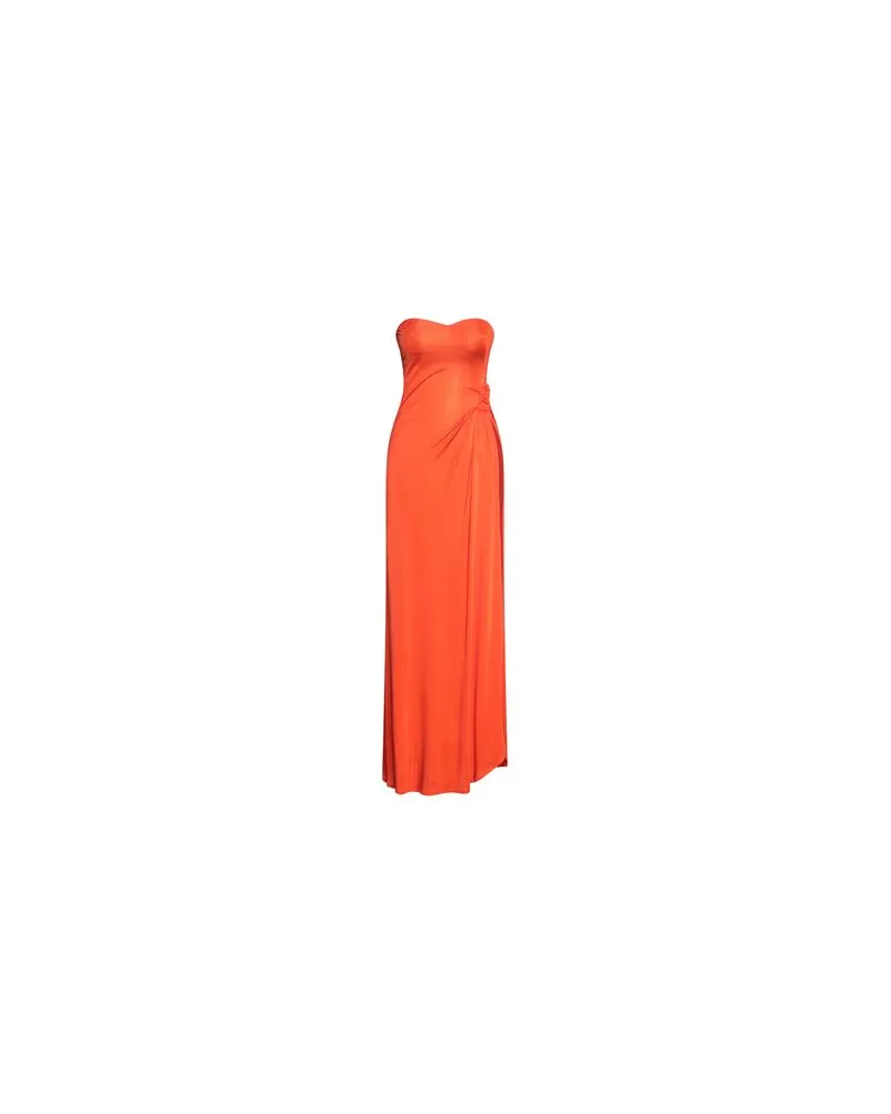 Amen KLEIDER - Maxi-Kleiderauf YOOX.COM Orange