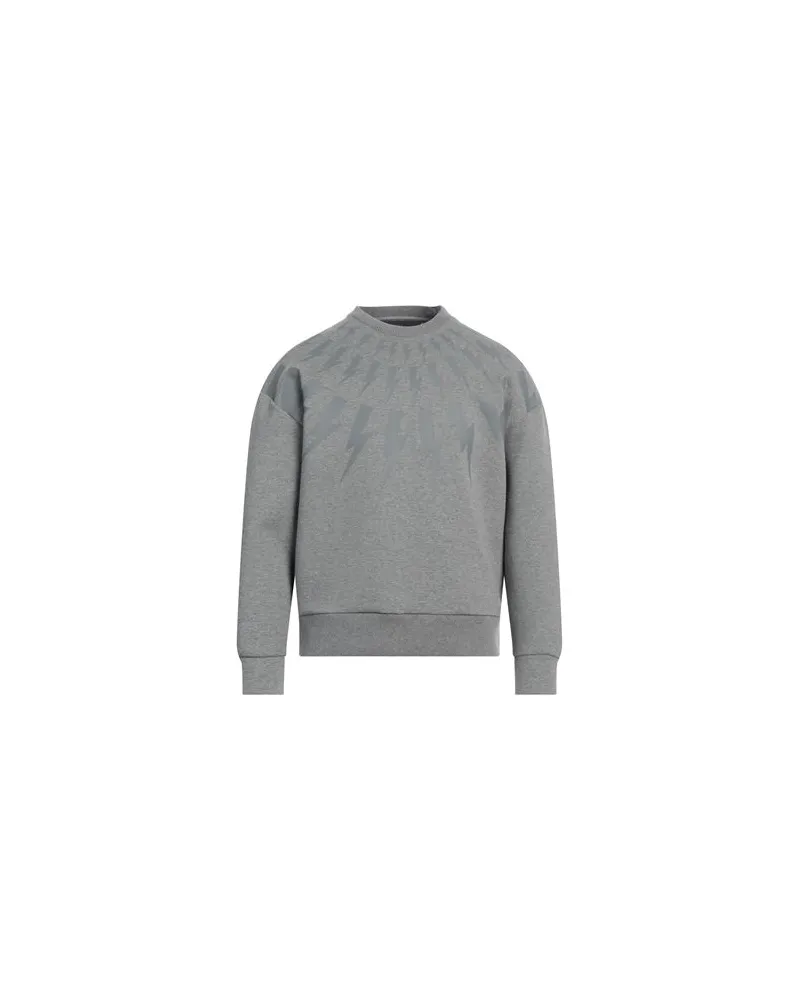 Neil Barrett TOPS - Sweatshirtsauf YOOX.COM Grau