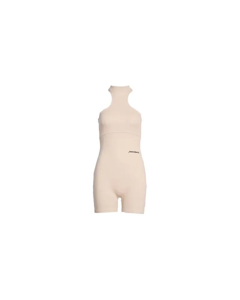 HINNOMINATE OVERALLS - Playsuitsauf YOOX.COM Beige