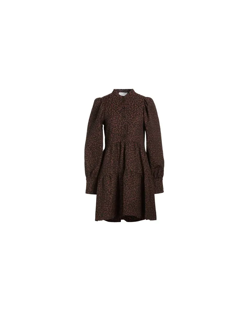 Soallure KLEIDER - Mini-Kleiderauf YOOX.COM Braun