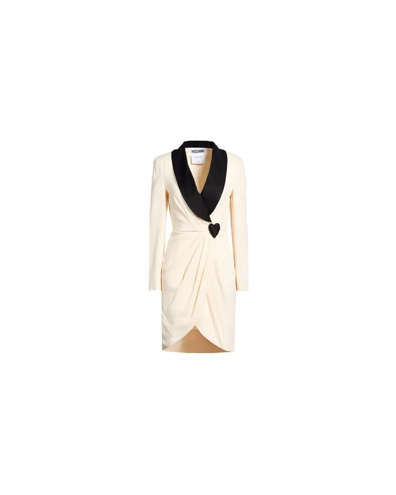 Moschino KLEIDER - Midi-Kleiderauf YOOX.COM Cremeweiß
